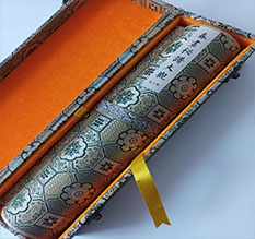 溆浦书画装裱案例